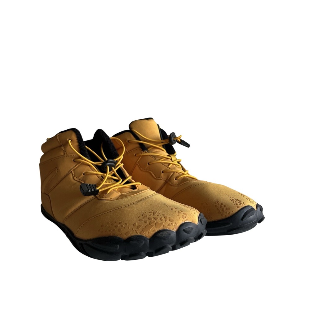 HF Hike Footwear Barefoot Winter Boots Size 40 Yellow Black